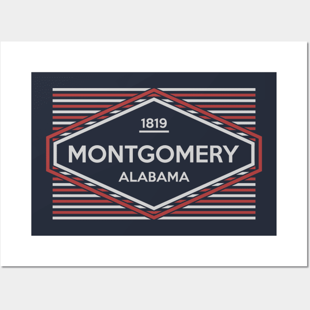 Montgomery Alabama Wall Art by RAADesigns